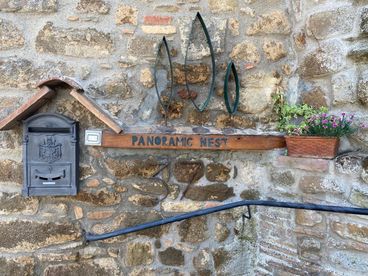 Panoramic Nest In Montalcino Villa Exterior foto